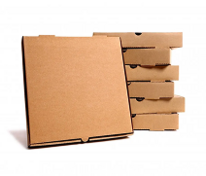 Коробка белая для капкейков с ручками